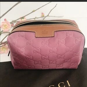 Gucci Balthaus GG Nylon Cosmetic Bag